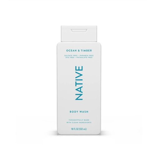 Native Ocean & Timber Body Wash 18 FL OZ