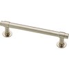 Franklin Brass Francisco (10-Pack) Cabinet Handles 4" Satin Nickel Cabinet Pulls Handles for Cabinets and Drawers Cabinet Hardware Dresser Handles Drawer Pulls P29617K-SN-B