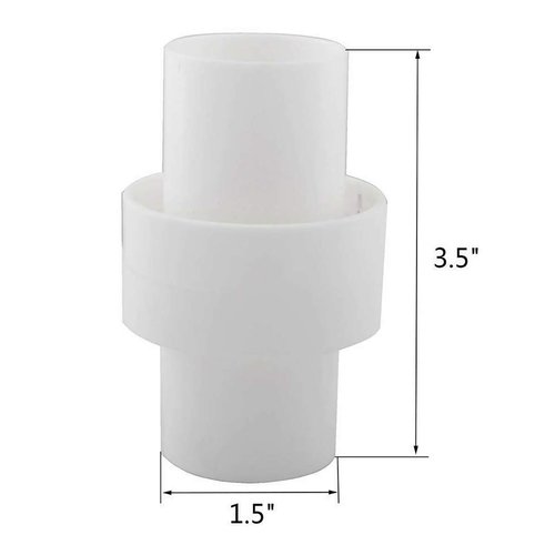 ATIE 1.5" Pool Cleaner Hose and Vacuum Hose Connector Adapter AXV092 Replacement for Hayward AXV092 Automatic Pool Cleaner Hose Connector