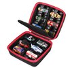 FBLFOBELI Travel Hard Carrying Case Compatible With Hot Wheels Monster Trucks Set of 12 1:64 Scale Die-Cast Toy Trucks, Portable Storage Bag (Case Only)
