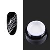Spider Gel Nail Polish Art UV Led Professional Nail Paint UV Color Gel Lacquer Embossing Pull Wire Spider Gel (White)