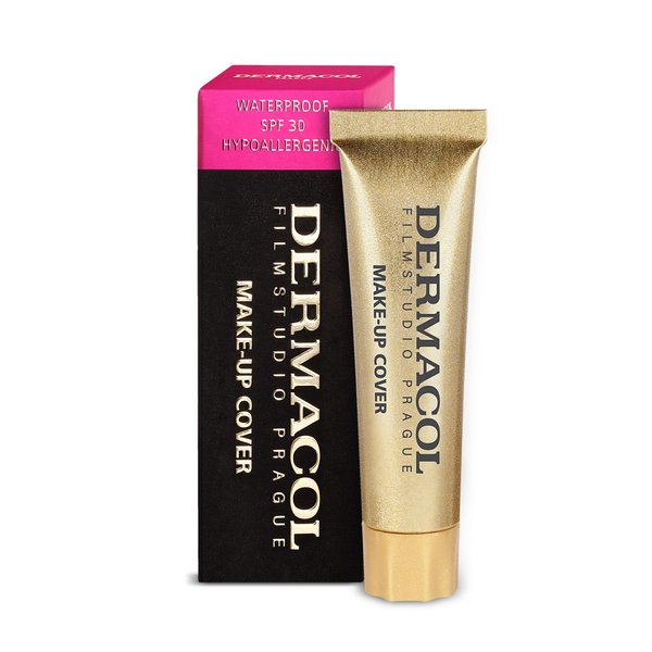 Dermacol - Mini Full Coverage Foundation 13g, Liquid Makeup Matte Foundation with SPF 30, Waterproof Foundation for Oily Skin, Acne, & Under Eye Bags, Long-Lasting Makeup Products Shade - 209