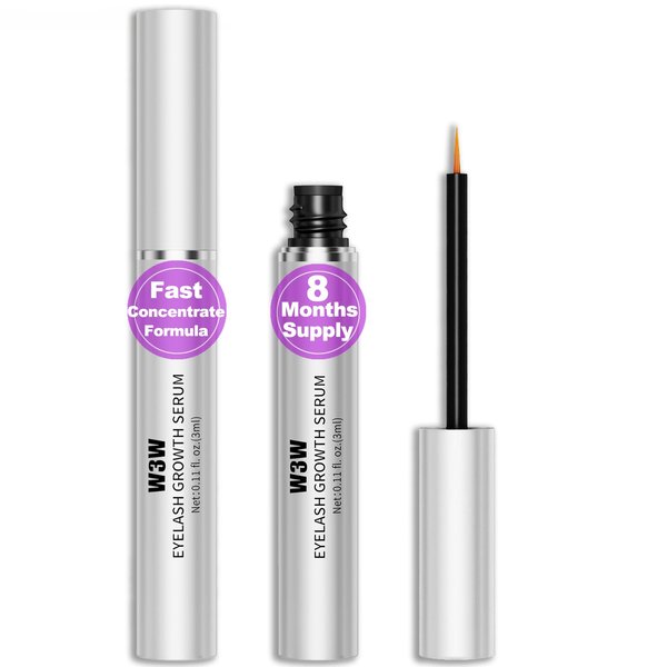 Lash Serum,Eyelash Serum,Eyelash Growth Serum - Rapid Eyelash Growth Serum for tronger, Healthier Lashes & Brows, Vegan & Cruelty-Free (2 PCS)