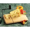Prodyne Thick Beechwood Cheese Slicer, 9 ½" x 6" x ⅞"