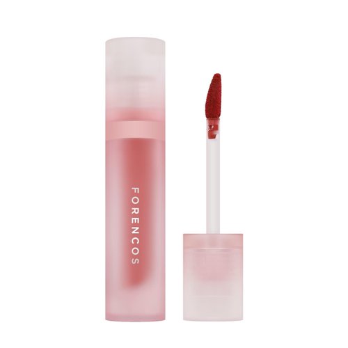 FORENCOS Bisou Velvet Lip Tint, Soft Easy Finger Smearing, High Pigmentation, Matte Finish, Non-S...