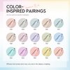 Morovan Fingernail Nail Polish Set: 15 Colors Pastel Macaron Nail Polish Kit Quick Dry Toe Finger Nail Polish Pcak Easter Gift For Women Girl