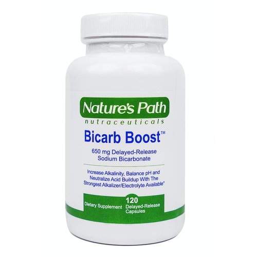 Sodium Bicarbonate 650 mg Tablets - Strongest Alkaline Tablets - Electrolyte Supplement & Keto Electrolyte Pills, Salt Tablets Hydration & Rehydration, Endurance, Stamina: 120 Capsules