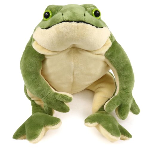 Ice King Bear Wild Animal Small Stuffed Animals Zoo Family Plush Toy (Frog 8 Inches)