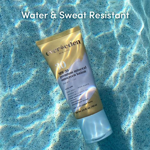 Evereden Premium Mineral Sunscreen SPF 30: Baby-Safe Whole-Family Mineral Sunscreen Kids Love - Non-Nano Kids Sunscreen for Year-Round UVA & UVB Protection -Safe & Reef-Friendly - FSA Eligible
