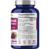 NusaPure Resveratrol & Polyphenol Complex 1450mg 180 Vegetarian Caps (Non-GMO, Gluten Free) Vitamin C