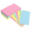 Ruled Index Cards Pastel Colored Index Flash Cards Note Cards for Studying, Home and Office Flashcards, 3 X 5 Inch, 180-Count