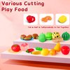FunMission 134 Pcs Toy Kitchen Accessories, Pretend Cooking Toys with BBQ Grill, Pressure Cooker, Kettle, Pots, Pans, Kitchen Playset for Cutting Play Food, Christmas Birthday Present for Boys Girls