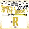 There's a Doctor in The House Banner, Congrats Doctor/Future Doctor, 2024 Medical College Graduation Party Decorations Supplies, Gold Glitter