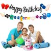 Gym Birthday Party Banner, Weightlifting Party Decorations, Bodybuilder Party Banner Glitter Fitness Birthday Party Supplies