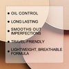 Apooliy Waterproof Setting Powder, Poreless Pressed Face Powder,Lightweight,Long-Lasting,Oil Control Makeup Powder,Translucent
