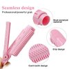 KDDOM 4 Pcs Pink Volumizing Hair Root Clip Natural Fluffy Hair Clip DIY Fluffy Curler Clamps Magic Salon Wave Hair Root Clip