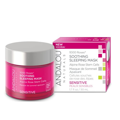 Andalou Naturals 1000 ROSES® Soothing Sleeping Mask