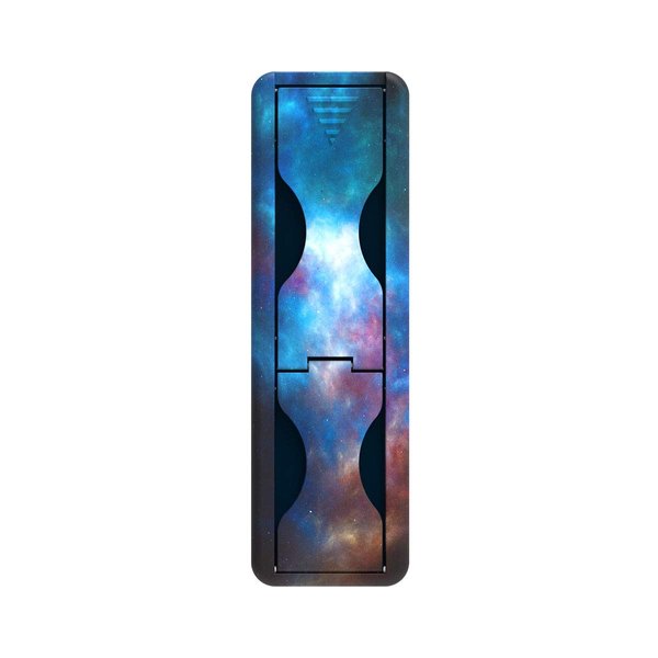 PureGear Updated Version KikStik Universal Kickstand & Grip, Ultra-Thin, Low Profile, Compatible with Wireless Charger, Fits Most Phones, Pocket Friendly Cell Phone Stand (Celestial)