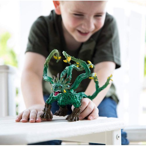 Schleich Eldrador Creatures Ferocious Jungle Creature Action Figure - Realistic Mythical Jungle Creature Toy with Movable Vines, Highly Durable Toy for Boys and Girls, Gift for Kids Ages 7+, Multicolor, 6.6 inch