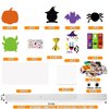 24 Sets Halloween Crafts for Kids, DIY Crown Halloween Headbands Craft Kits Art Set, Pumpkins Ghost Monster Bat Spider Paper Hat with Halloween Foam Stickers for Classroom Activities Party Favors