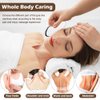 Stainless Steel Gua Sha, Gua Sha Facial Tools, Comb Edges and Surfaces Guasha Face Skin Massage, Metal Gua Sha Sculpting Tool foe Face Body Eyes Neck