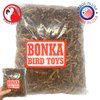 Bonka Bird Toys 1574 Natural Crinkle Paper Foraging Bird Craft Basket Shred