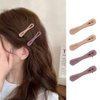 16PCS Metal Duck Bill Hair Clips for Women,no Slip Make Up Hair Clips Hair pins for Women and Girls by Yerpkefey (light coffee)