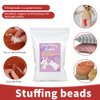 FTEVEN 450g / 15.9oz Toy Stuffing Beads, Premium Plastic Weight Stuffed Beads, Polyethylene Filler Beads, Plastic Transparent Stuffing Beads for Filling Bean Bags, Animal Toys, DIY Crafts