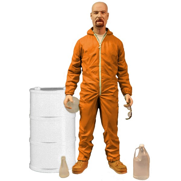 Breaking Bad Walter White 7" Figure in Hazmat Suit