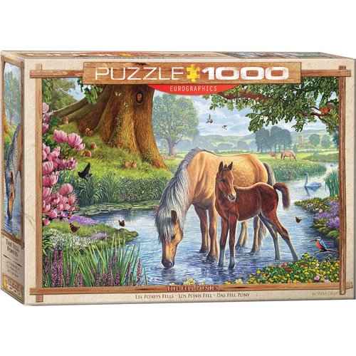 EuroGraphics The Fell Ponies by Steve Crisp 1000-Piece Puzzle