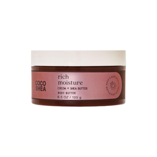 Bath and Body Works Body Care 24+ Hours Moisture Body Butter - w/Shea & Coco Butter - 6.5 oz (COCO Shea)