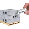 Acacia Grove Mini Cinder Blocks with Pallet, 1/12 Scale (24 Pack)