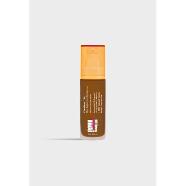 UOMA Beauty By Sharon C, Flawless IRL Skin Perfecting Foundation (Brown Sugar T1), 1 Ounce (Pack of 1)
