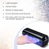 Seche Ultra-V UV Nail Dryer, Battery Operated Handheld Lamp, Batteries NOT included