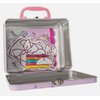 JoJo Siwa Art and Activity Tin Box Mess Free Carry Case, Stickers, Mini Markers, Sketch Pad for Toddlers and Kids