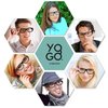 Yogo Vision Fitover Blue Light Blocking Glasses Computer Fit over Eyewear Wear Over Eyeglasses and Readers For Men Women
