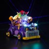 Hilighting Upgraded Led Light Kit for LEGO Bowser's Muscle Car Expansion Set Building Set, Compatible with LEGO 71431 (Model Not Included)