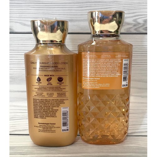 Bath & Body Works Gingham Glow Body Lotion and Body Gel Wash 2 Piece Set