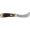 Old Timer 216OT Hawkbill Pruner 7in Traditional Folding Pocket Knife with Belt Clip, 3in High Carbon Stainless Steel Pruner Blade, and Sawcut Handle for EDC, Pruning, Gardening, Weeding, and Outdoors