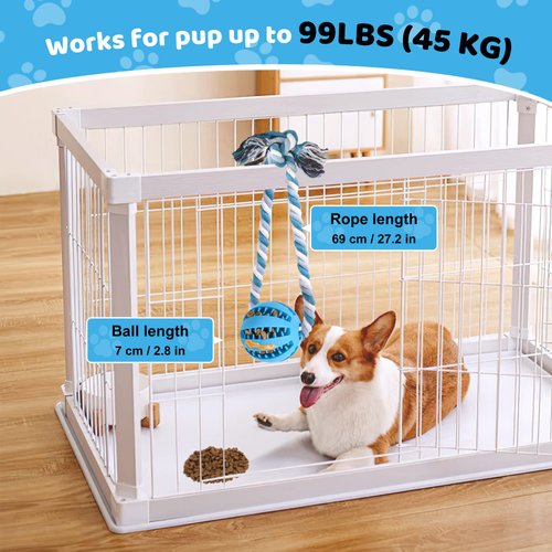 ChengFu Interactive Dog Toys, Crate Training Aids for Puppies, Reduce Stress Anxiety Peanut Butter Dog Food Treat Dispenser Toys