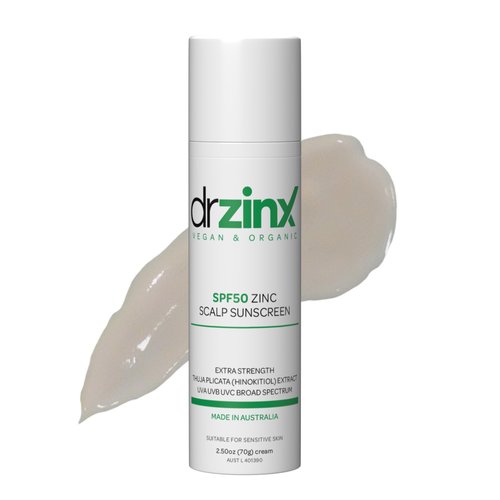 Dr ZinX Organic Zinc Scalp Mineral Sunscreen SPF50 + Hinokitiol
