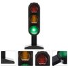 STOBOK Kids Traffic Light Signs Toy,Simulation Road Light Safety Traffic Maker Crosswalk Signal Model LED Traffic Stop Sign Light Lamp Toy Playset 2pcs