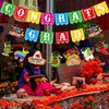 Mexican Graduation Party Decorations 2024, Fiesta Theme Congrats Grad Banner Class of 2024 Garland, College High School Senior Taco Bout A Grad Graduate Party Decoration
