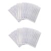 Tattoo Needles,New Star Tattoo 50pcs 15 Flat Shader Pre-made Sterile Tattoo Needles Tattoo Needle 1215F