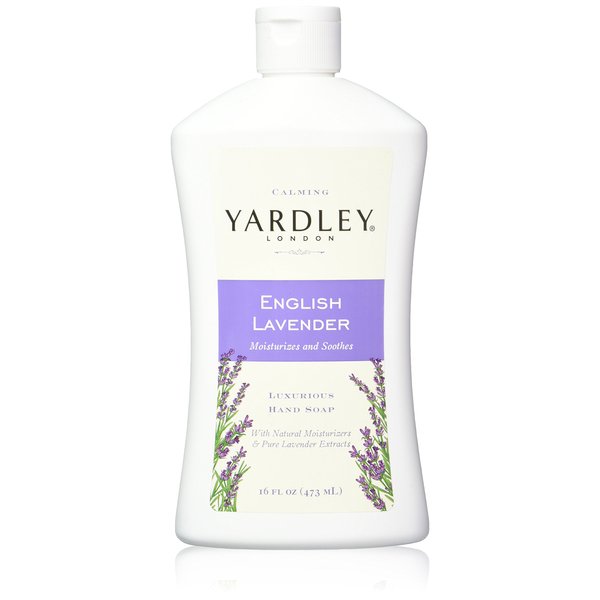 Yardley London--English Lavender Liquid Hand Soap Refill--16 Ounce--with Lavender Extracts and Essential Oils