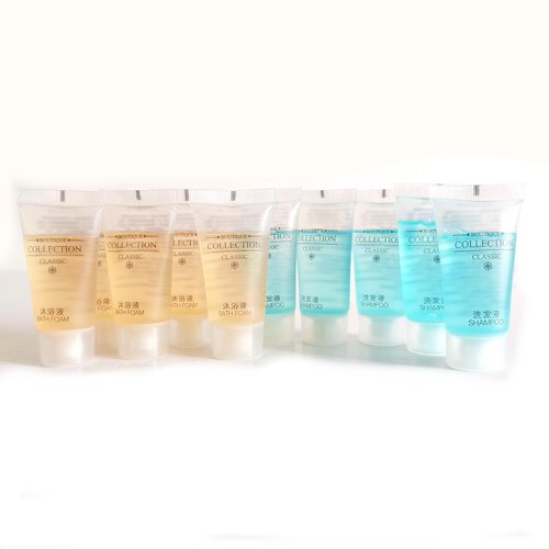 Generic Portable Travel Shampoo & Shower Gel Kit, 20ml Bottles, 2 Piece Set, Skin Care Essentials for Camping, Hiking & Hotel Stays (2sets(2shampoo+2shower gel))