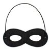 Cute Black Super Hero Eye Masks for Little Boys Kids Party Cosplay Halloween Accessory Black