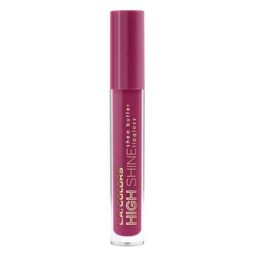 L.A. Colors High Shine Shea Butter Lip Gloss, Irresistible, 0.14 Ounce