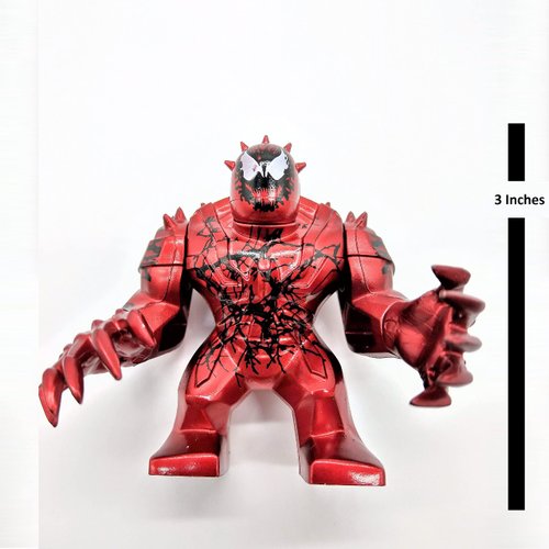 Prodigy Toys Mini Spiderman Carnage Action Figure/Toy with Movable Hands (3 inches Tall)