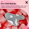 XE Stainless Steel Gua Sha Facial Tools – Heart Shaped Face Massager for Jawline Sculpting and Puffiness Reducing, Metal Guasha Skin Massage Tool for Face, Body, Eyes and Neck